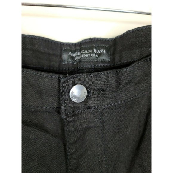 American Bazi low rise Ripped Skinny Pants black - Picture 2 of 6